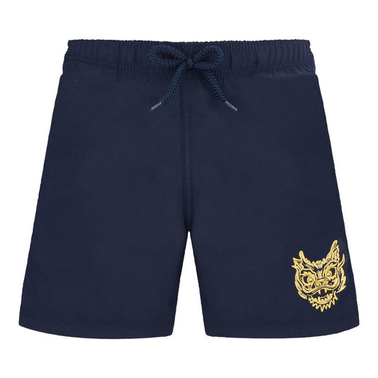 Boys Swim Shorts Placed Embroidery The Year Of The Dragon - Clothing & Accessories > Clothing > Swimwear - The Present King