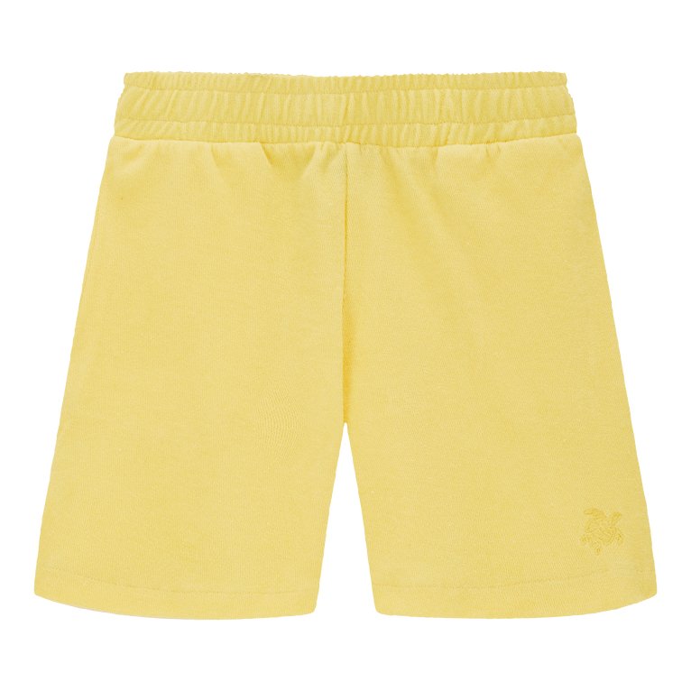 Boys Terry Bermuda Shorts Solid - Clothing & Accessories - The Present King