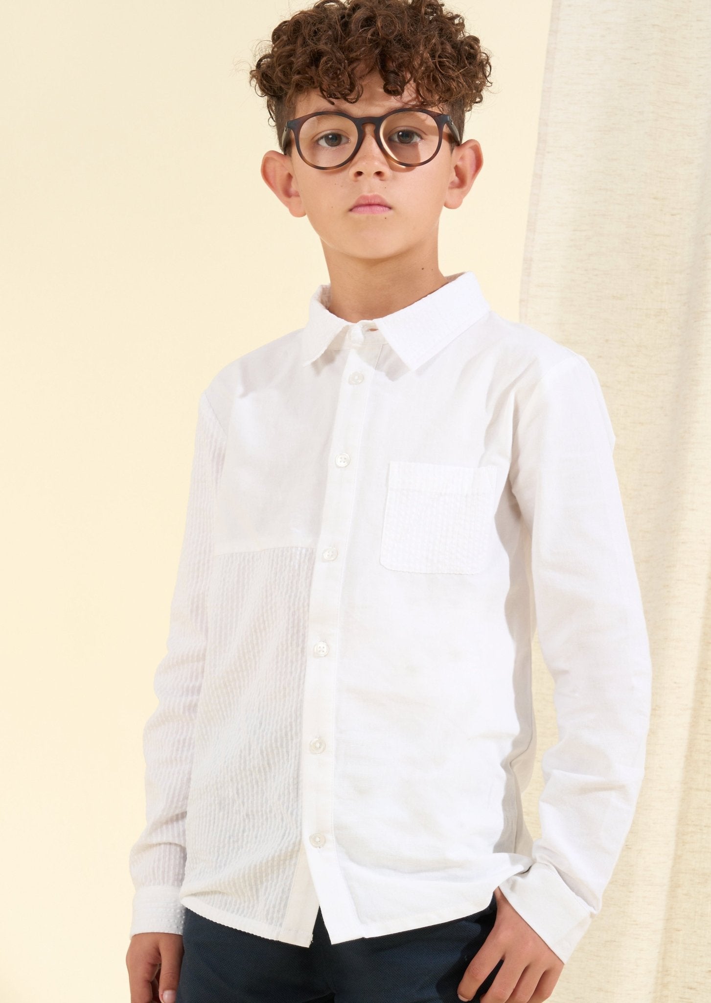 Boys White Shirt - Clothing & Accessories - The Present King