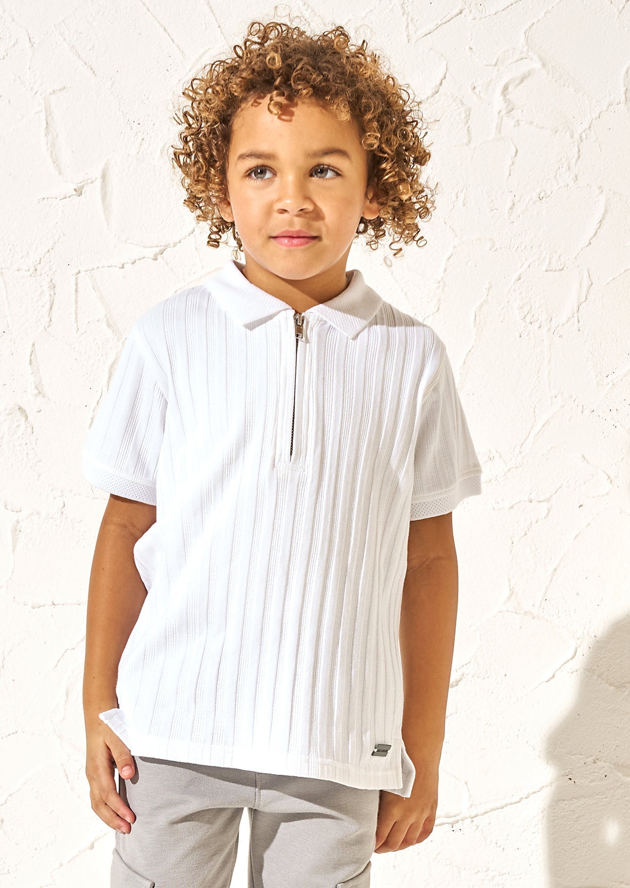 Boys Zip Polo - Clothing & Accessories - The Present King