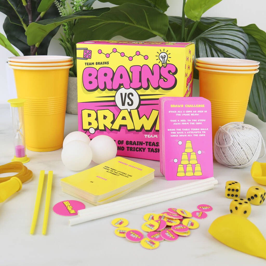 Brains Vs Brawn Game - Toys & Games - The Present King