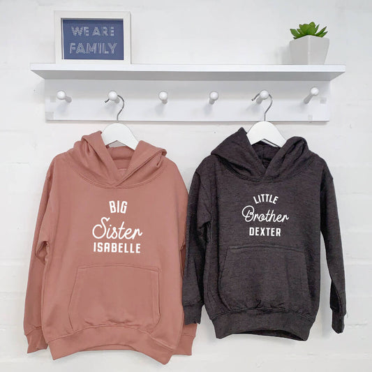 Brother Sister Matching Personalised Hoodies Set - Clothing & Accessories - The Present King