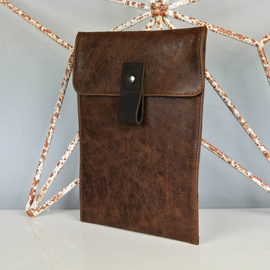 Brown Leather iPad Air Case, Brown - Electronics - The Present King