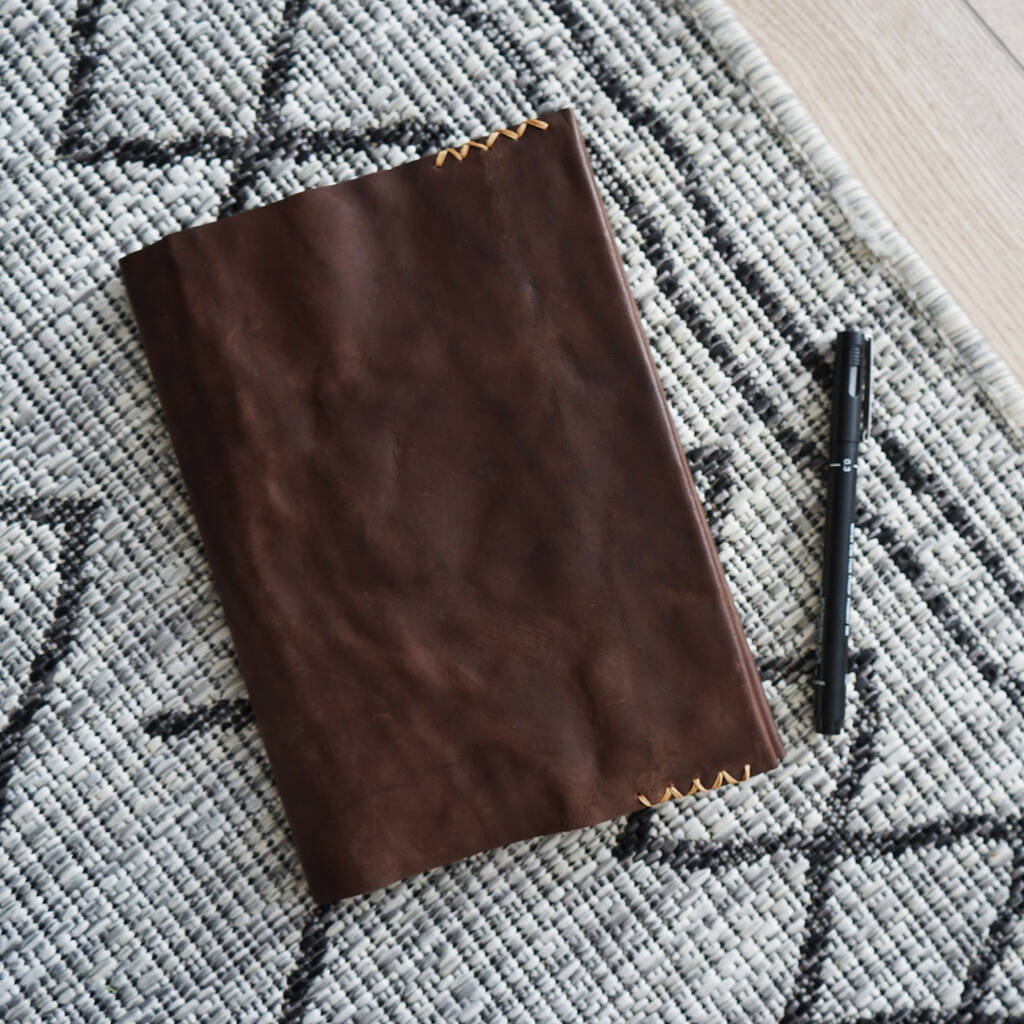 Brown Leather Journal A5, Brown - Toys & Games - The Present King