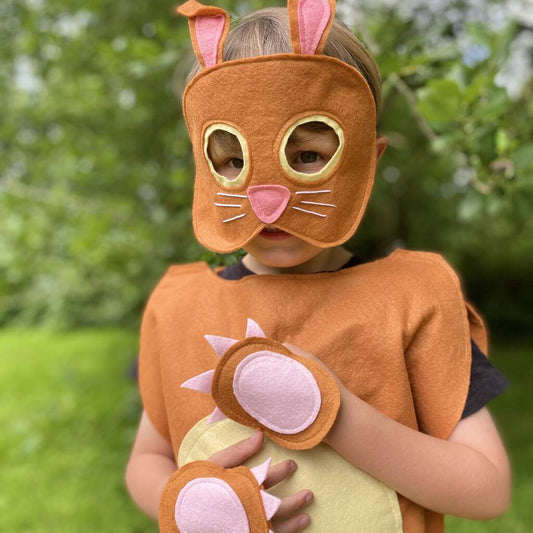 Brown Rabbit Costume For Children And Adults, Brown - Toys & Games - The Present King