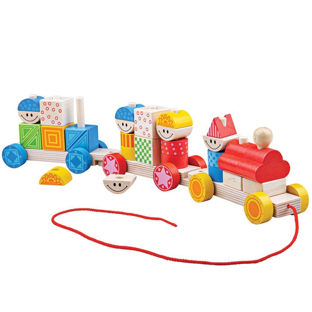 Build Up Pull Along Train - Toys & Games - The Present King