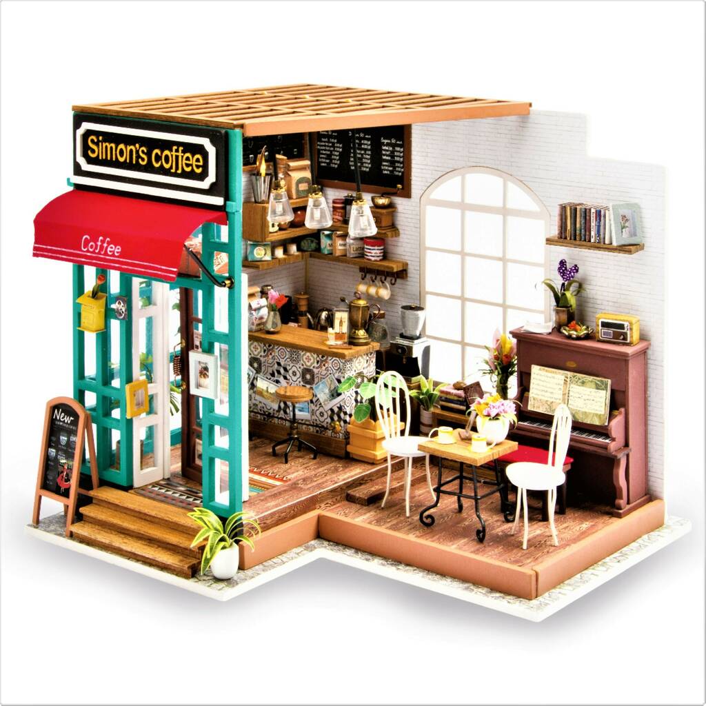 Build Your Own Happy Corner Coffee Shop - Toys & Games - The Present King