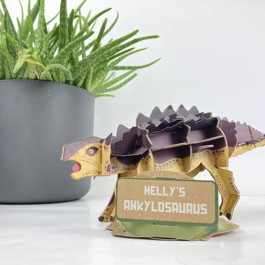 Build Your Own Personalised Ankylosaurus - Toys & Games - The Present King