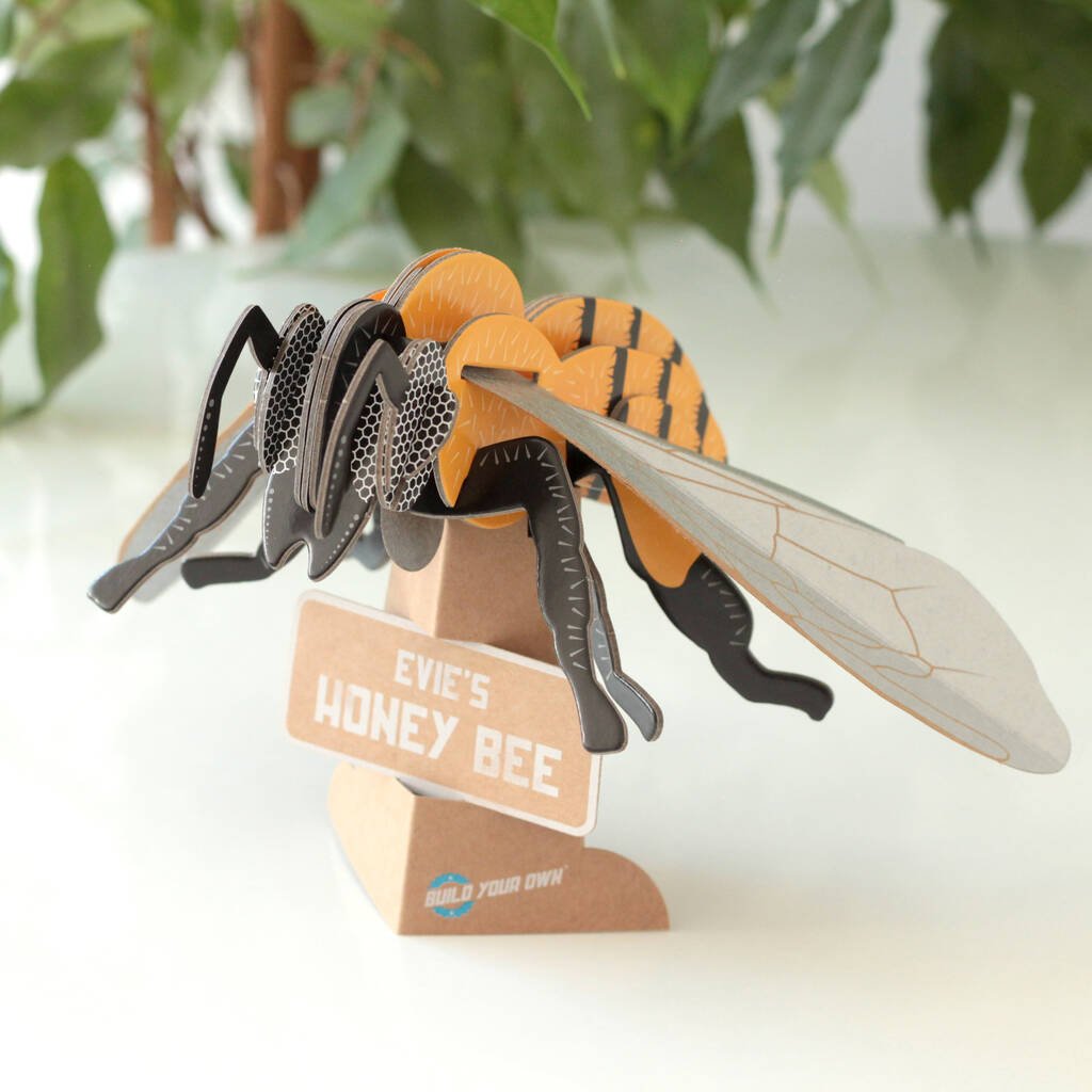 Build Your Own Personalised Honey Bee - Toys & Games - The Present King