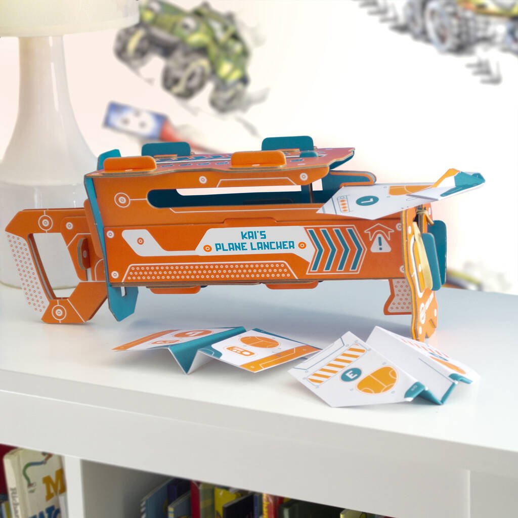 Build Your Own Personalised Paper Plane Launcher - Toys & Games - The Present King