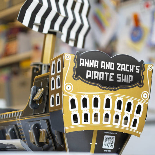 Build Your Own Personalised Pirate Ship - Toys & Games - The Present King