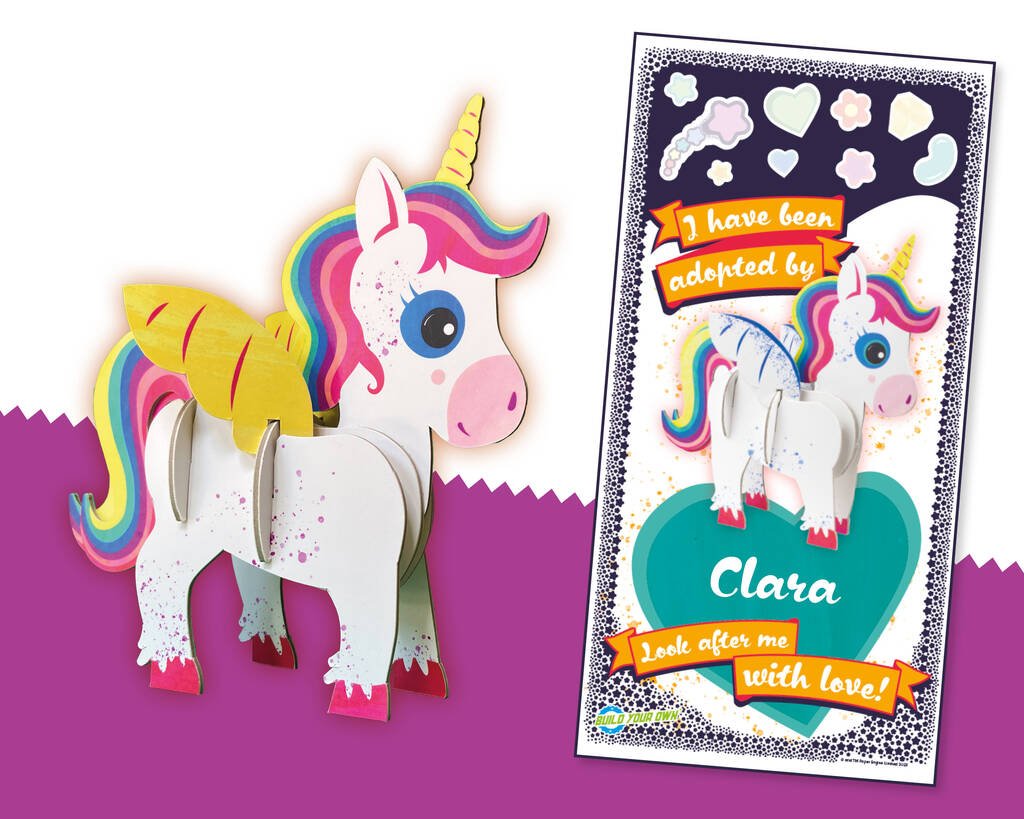 Build Your Own Personalised Unicorn - Toys & Games - The Present King