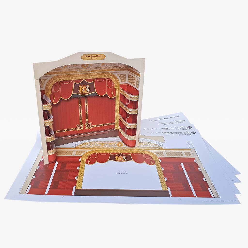 Build Your Own Royal Opera House Large - Toys & Games - The Present King