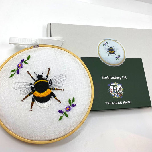 Bumble Bee Embroidery Kit - Toys & Games - The Present King