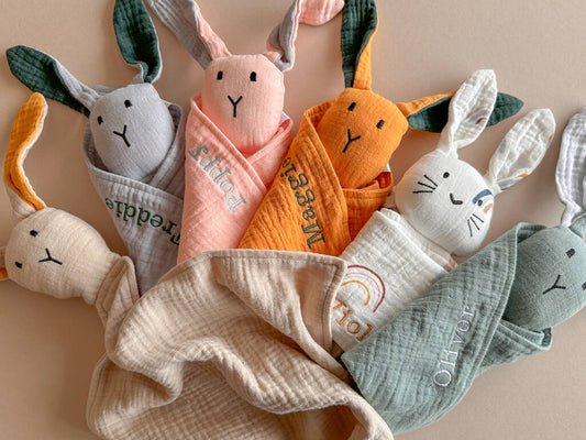 Bunny Muslin Comforter - Toys & Games - The Present King