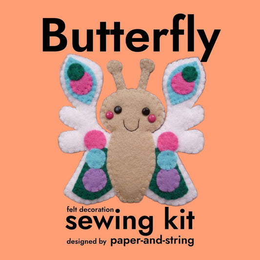 Butterfly Felt Decoration Sewing Kit - Toys & Games - The Present King