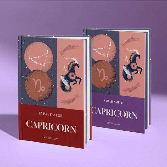 Capricorn Star Sign Gift Personalised Astrology Book, Multiple Choices Available - Toys & Games - The Present King