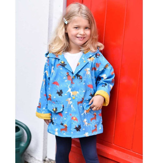 Children's Cat And Dog Print Raincoat - Clothing & Accessories - The Present King