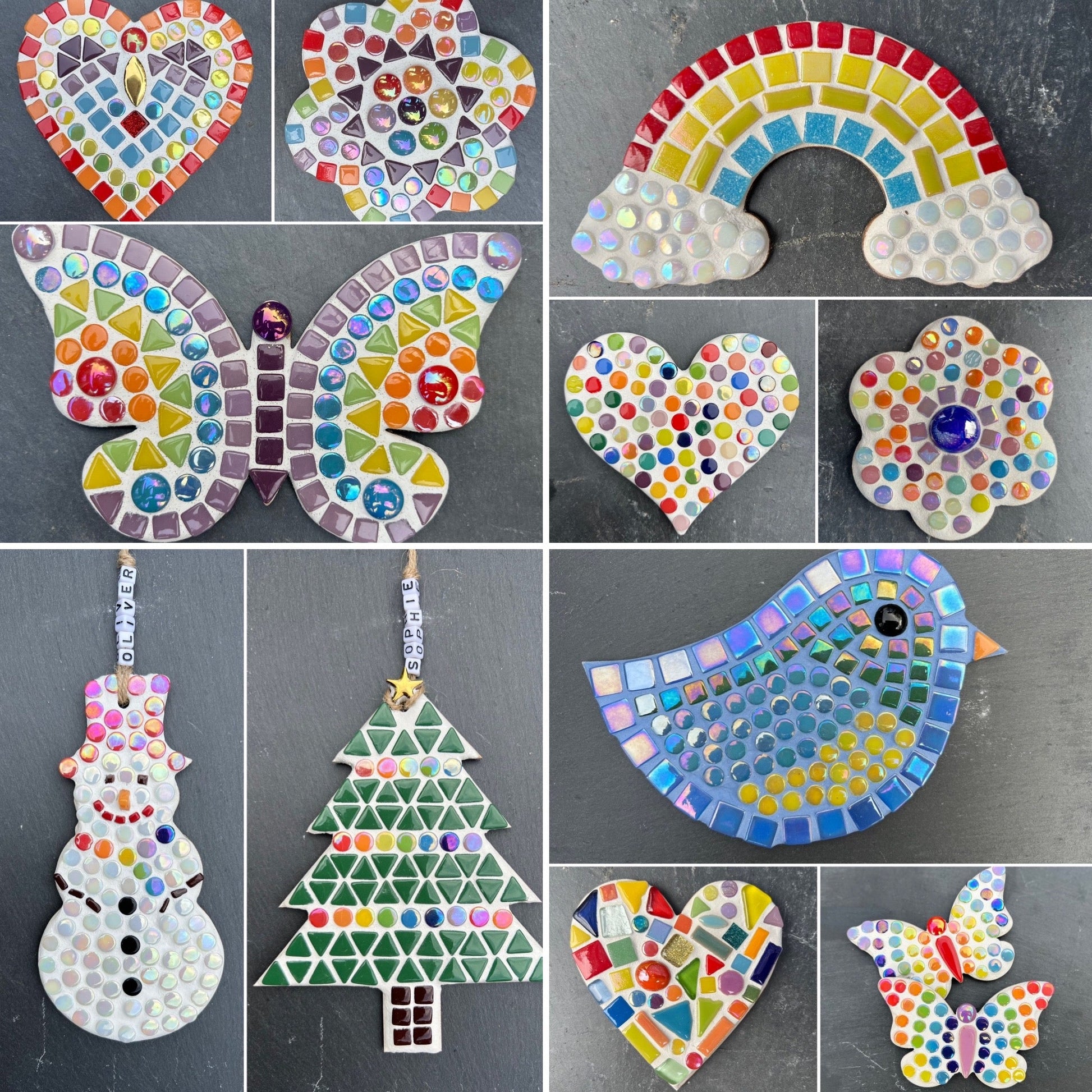 Children's Mosaic Craft Kit Subscription, Multi - Coloured - Toys & Games - The Present King