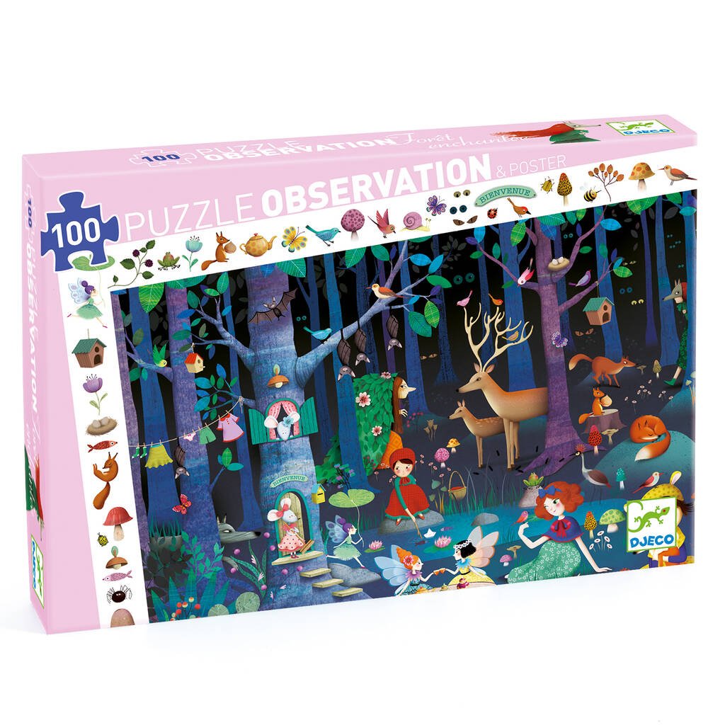 Children's Observation Puzzles, Multi - Coloured - Toys & Games - The Present King