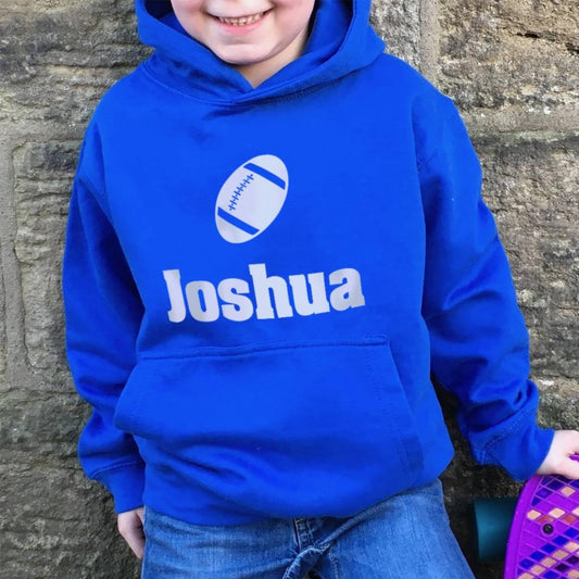 Children's Personalised Rugby Hoodie - Clothing & Accessories - The Present King