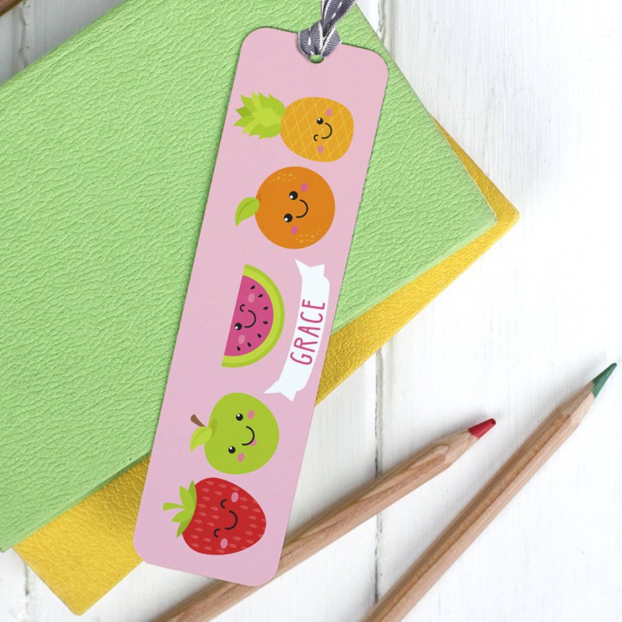 Children's Personalised Summer Fruit Bookmark - Toys & Games - The Present King