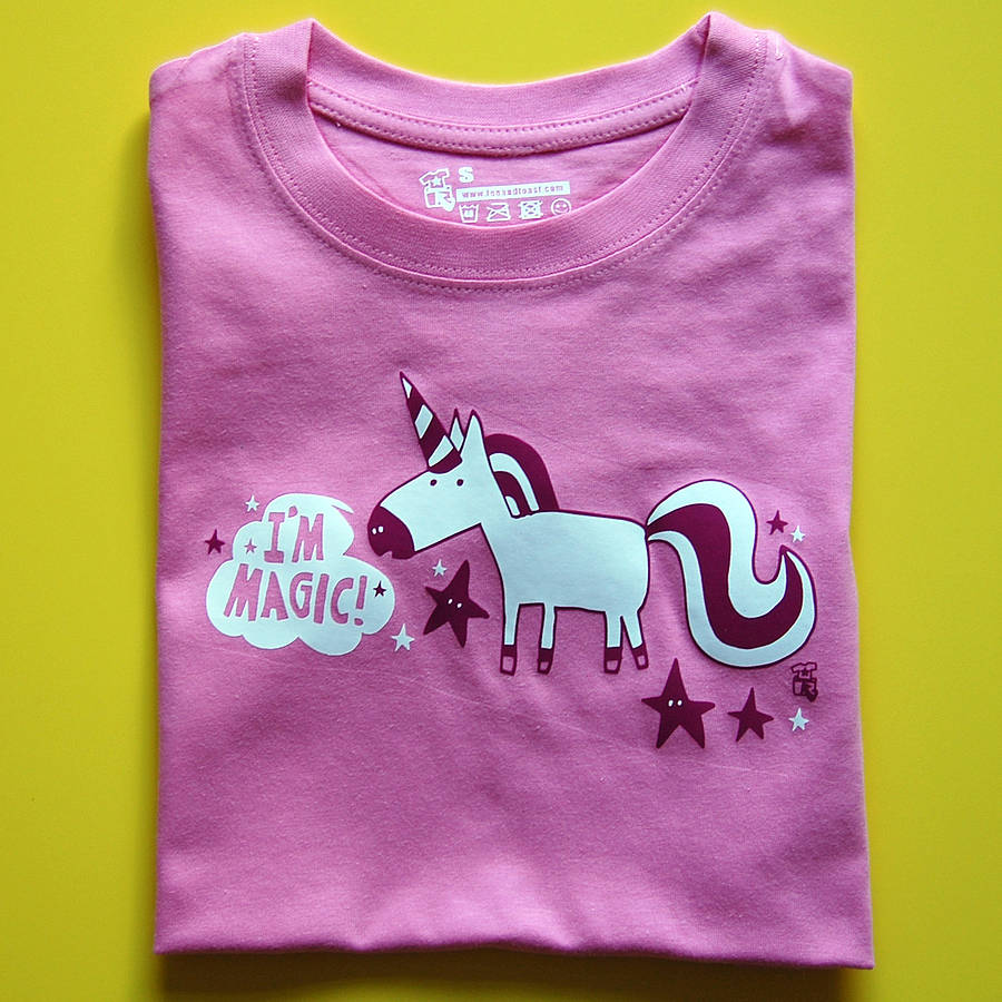 Child's Magic Unicorn T Shirt - Clothing & Accessories - The Present King