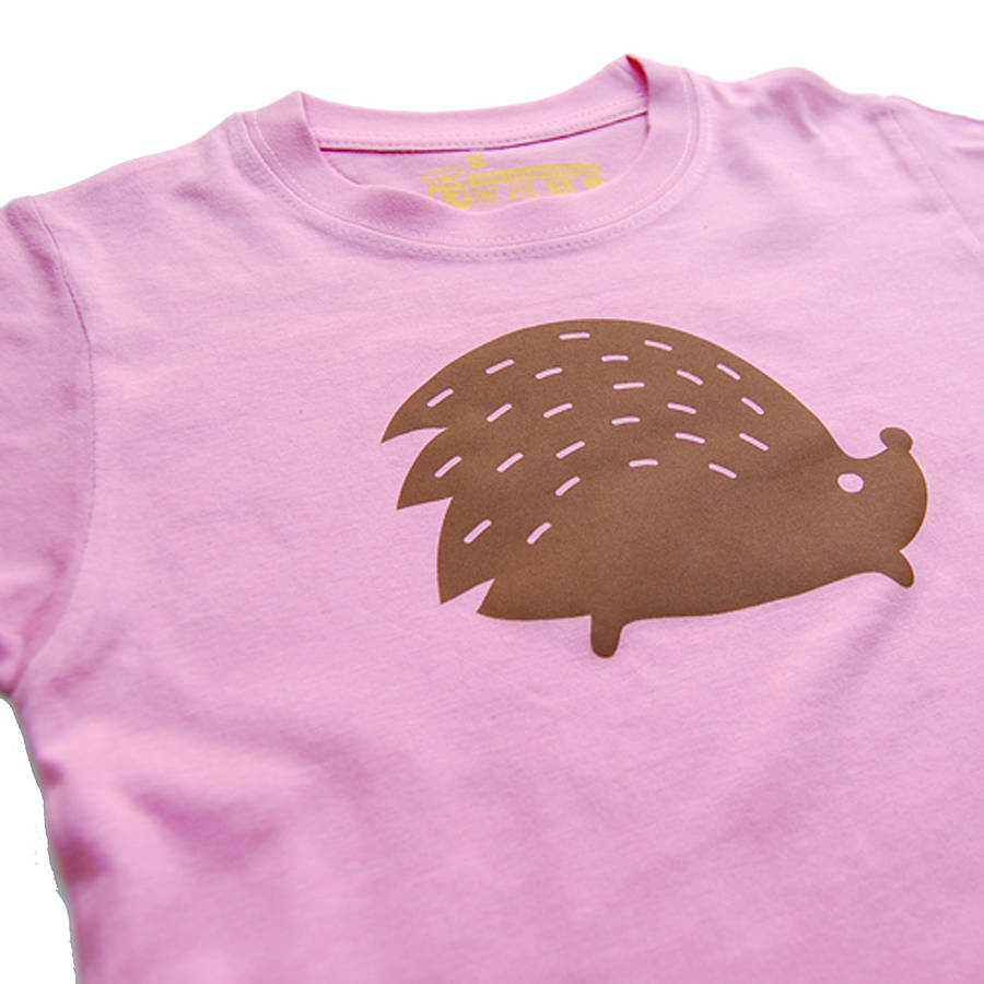 Child's Miss Hedgehog T Shirt - Clothing & Accessories > Clothing > Tops > T-Shirts - The Present King