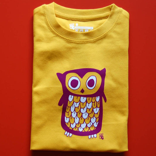 Child's Owl T Shirt - Clothing & Accessories - The Present King