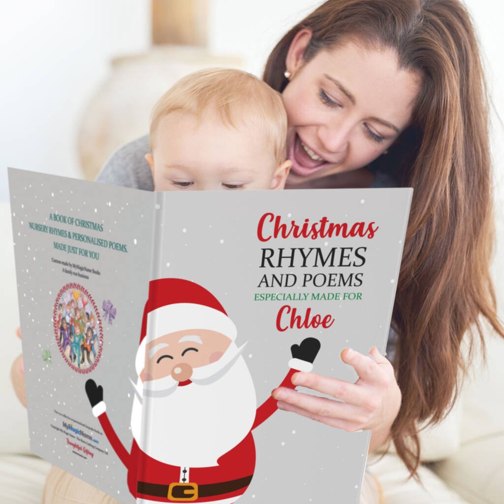 Christmas Carols, Nursery Rhymes And Personalised Poems Book - Toys & Games - The Present King