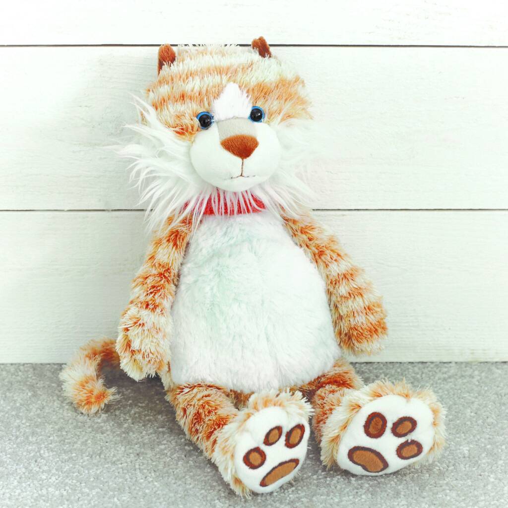 Christmas Cuddly Cat Soft Toy, Perfect For Cat Lovers - Toys & Games - The Present King