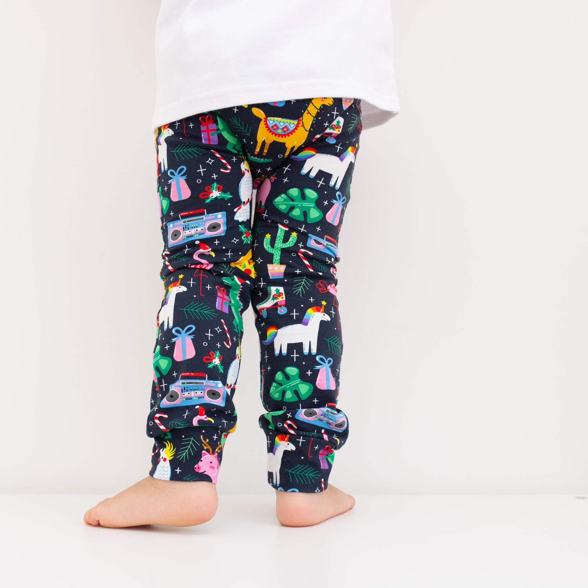 Christmas Party Animal Leggings - Clothing & Accessories - The Present King