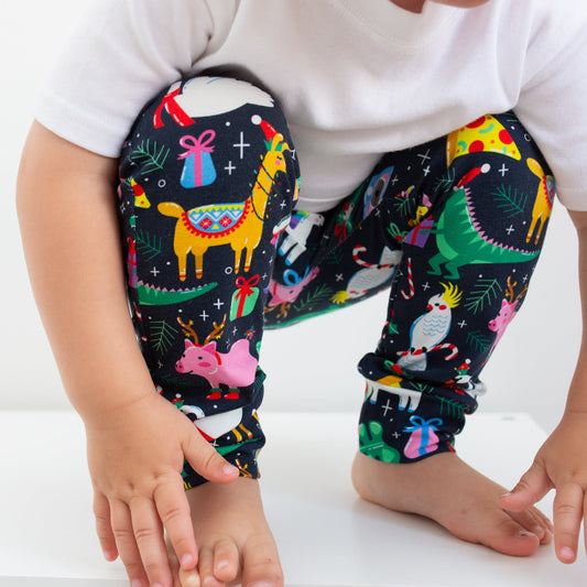 Christmas Party Animal Leggings - Clothing & Accessories - The Present King