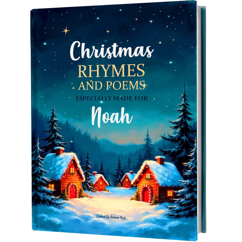 Christmas Rhymes And Personalised Poems Book - Toys & Games - The Present King