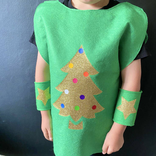 Christmas Tree Costume For Kids And Adults, Green - Clothing & Accessories - The Present King