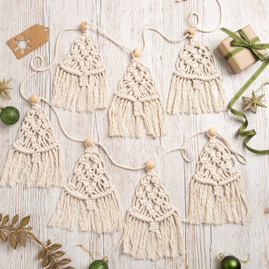 Christmas Tree Garland Macrame Craft Kit - Toys & Games - The Present King