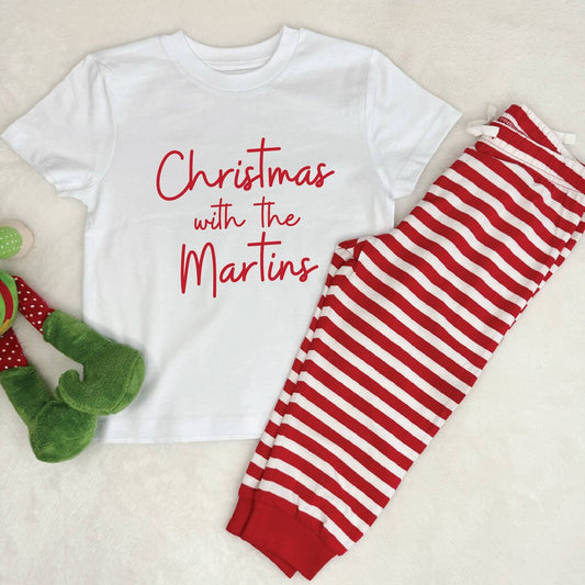 Christmas With The…Personalised Family Pj Set - Clothing & Accessories - The Present King