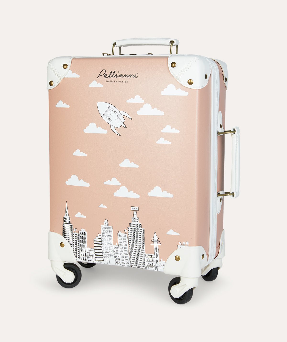 City Suitcase - Rose - Luggage & Bags - The Present King