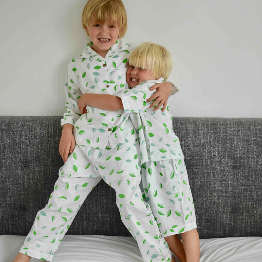 Classic Children's Pyjamas In Organic Cotton - Clothing & Accessories > Clothing > Sleepwear & Loungewear > Pyjamas - The Present King