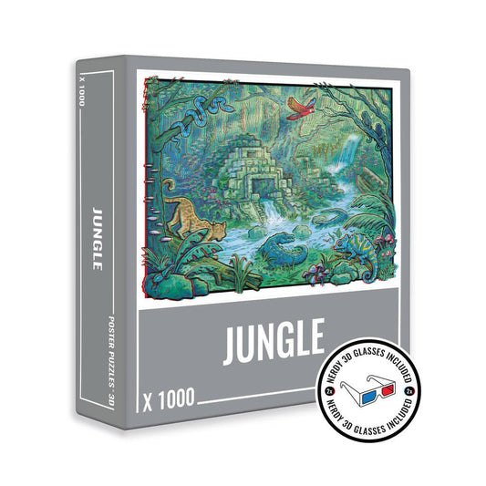 Cloudberries Jungle 3D - 1000 Piece Jigsaw Puzzle - Toys & Games - The Present King