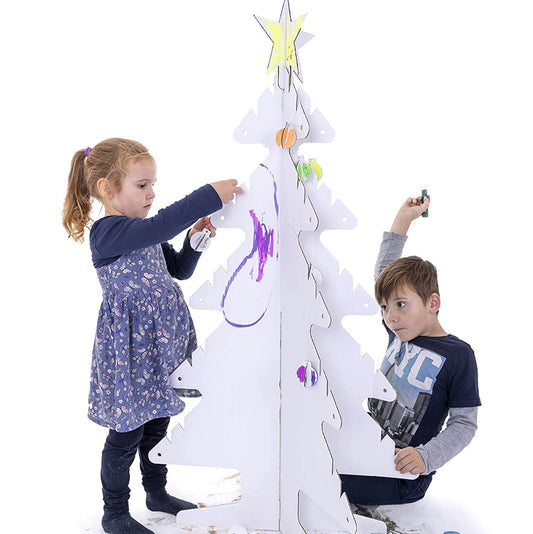 Colour In Cardboard Christmas Tree - Toys & Games - The Present King