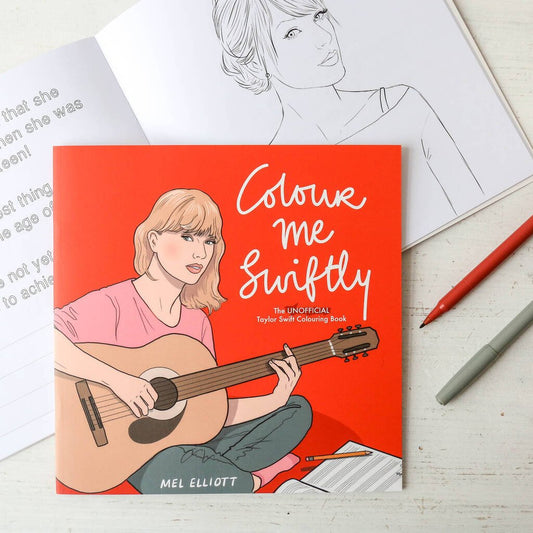 Colour Me Swiftly' Taylor Swift Colouring Book - Toys & Games - The Present King