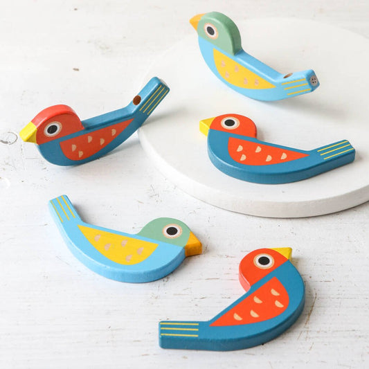 Colourful Wooden Bird Whistle - Toys & Games - The Present King