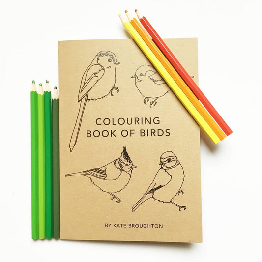 Colouring Book Of Birds', Natural - Toys & Games - The Present King