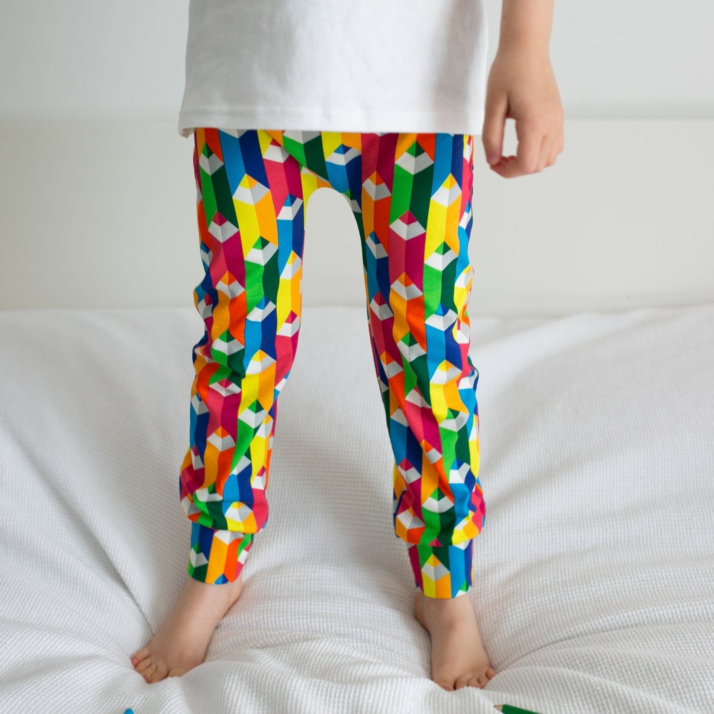 Colouring Pencil Leggings 0 - 6 Years - Clothing & Accessories - The Present King