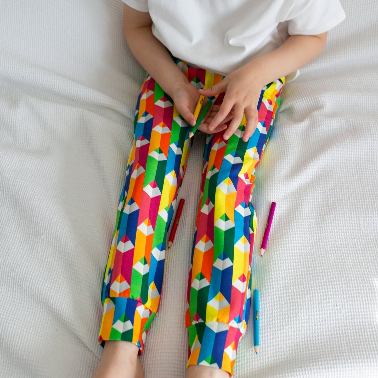 Colouring Pencil Leggings 0 - 6 Years - Clothing & Accessories - The Present King