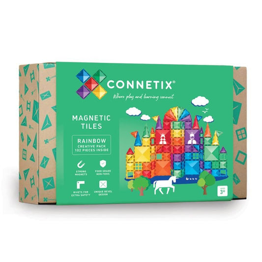 Connetix Tiles - 102 Piece Creative Pack - Toys & Games - The Present King