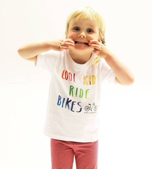 Cool Kids Ride Bikes' Childrens Tshirt - Clothing & Accessories - The Present King