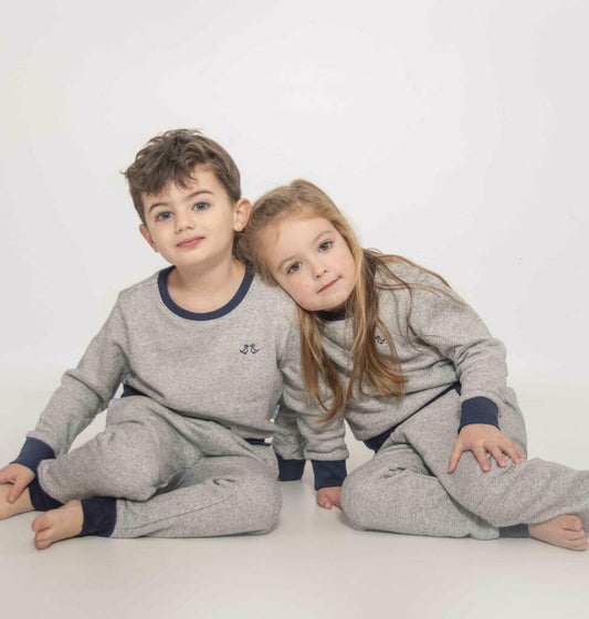 Cotton Grey Jersey Lounge Set, Grey - Clothing & Accessories - The Present King