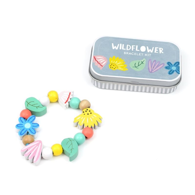 Cotton Twist Wildflower Bracelet Gift Tin - Toys & Games - The Present King